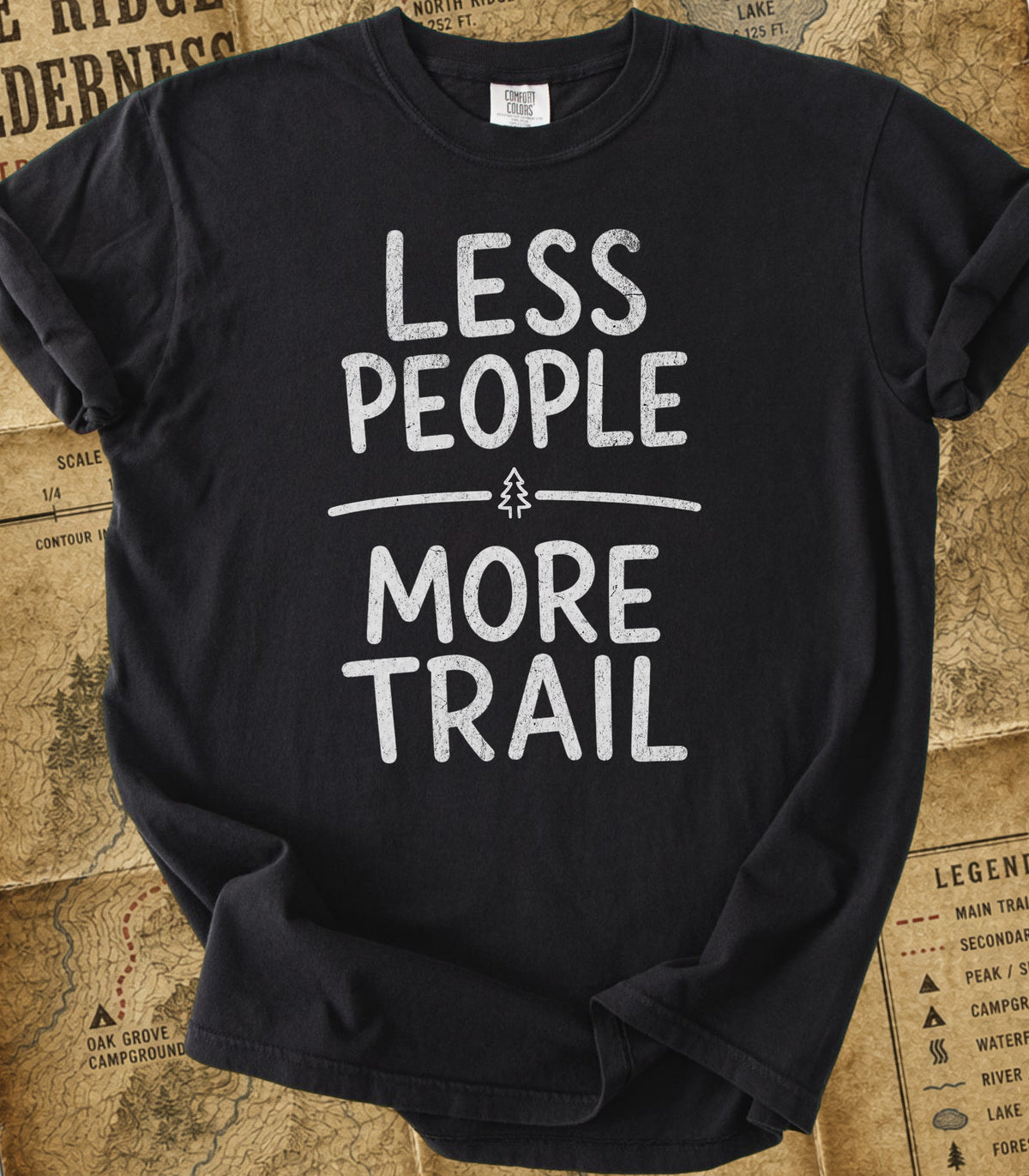Less People More Trail Tee