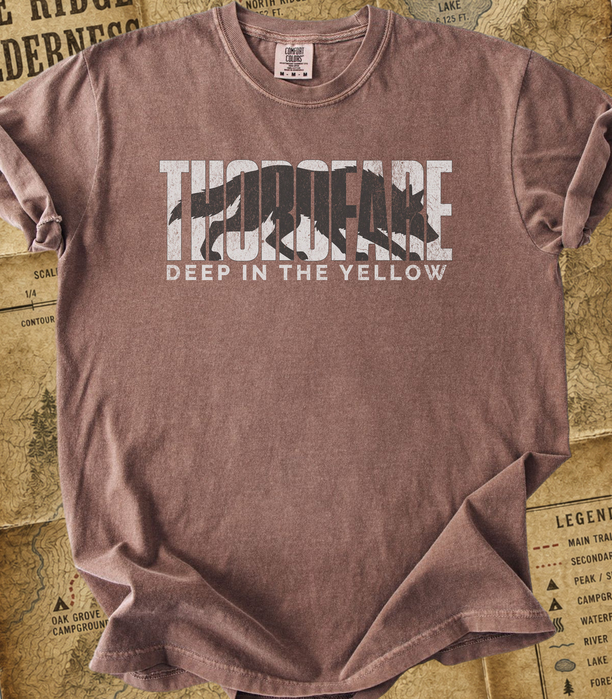 Thorofare Deep in the Yellow Wolf Tee