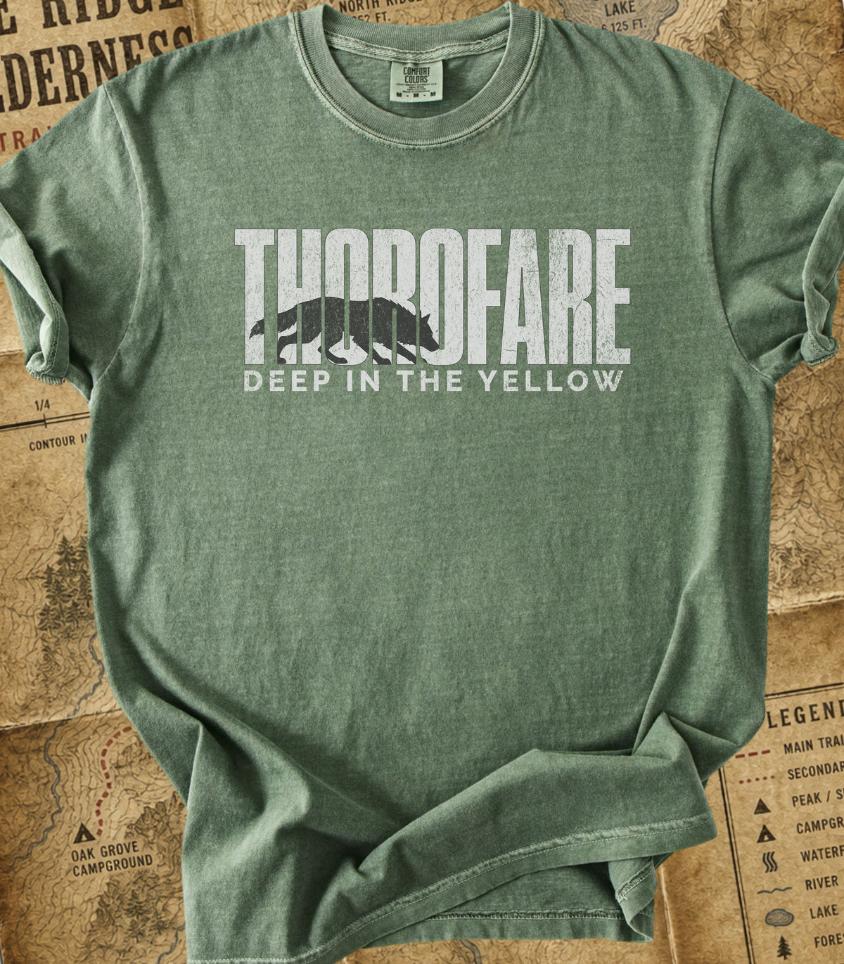 Thorofare Wolf — Deep in the Yellow Tee