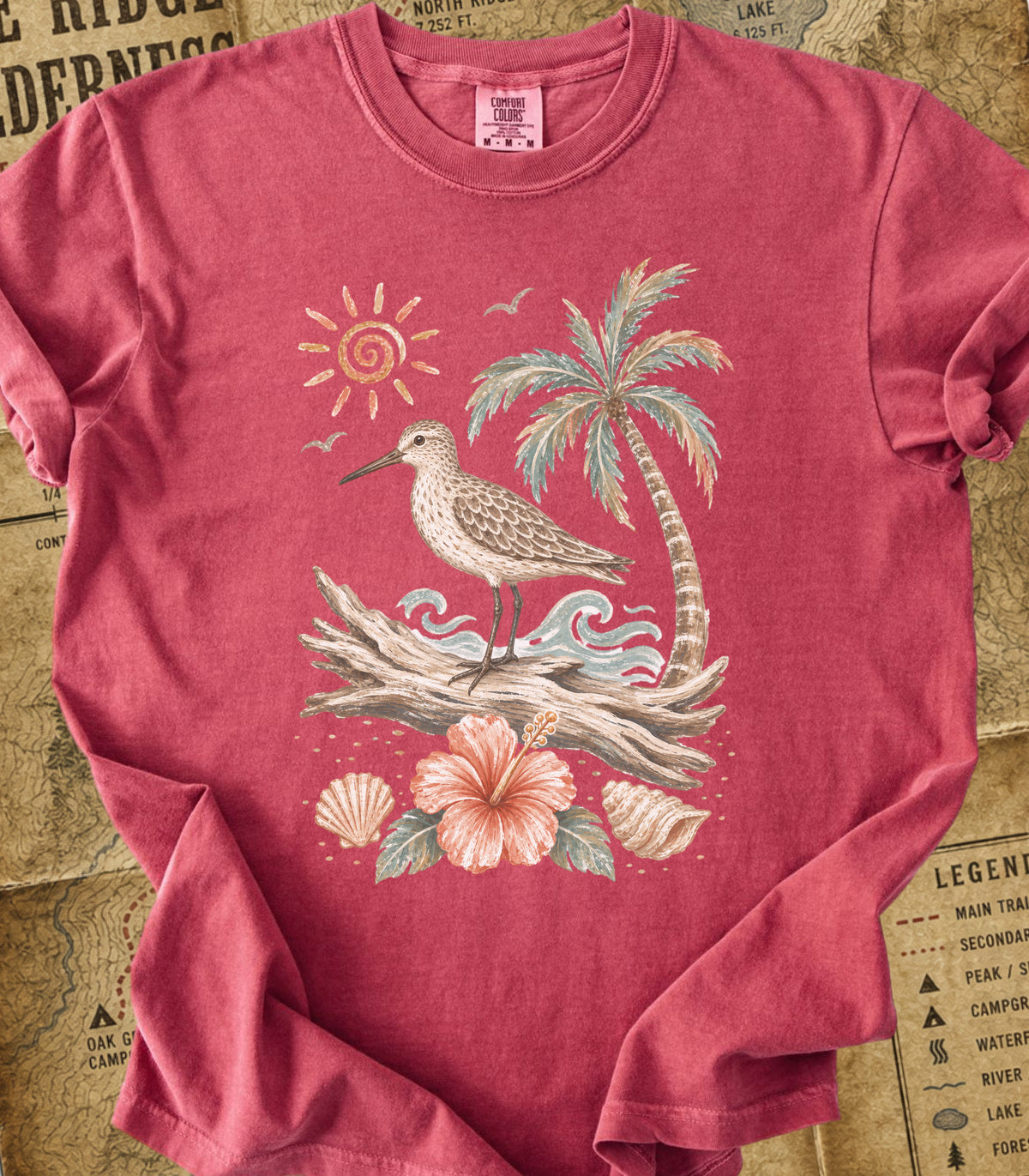 Shorebird Paradise Tee