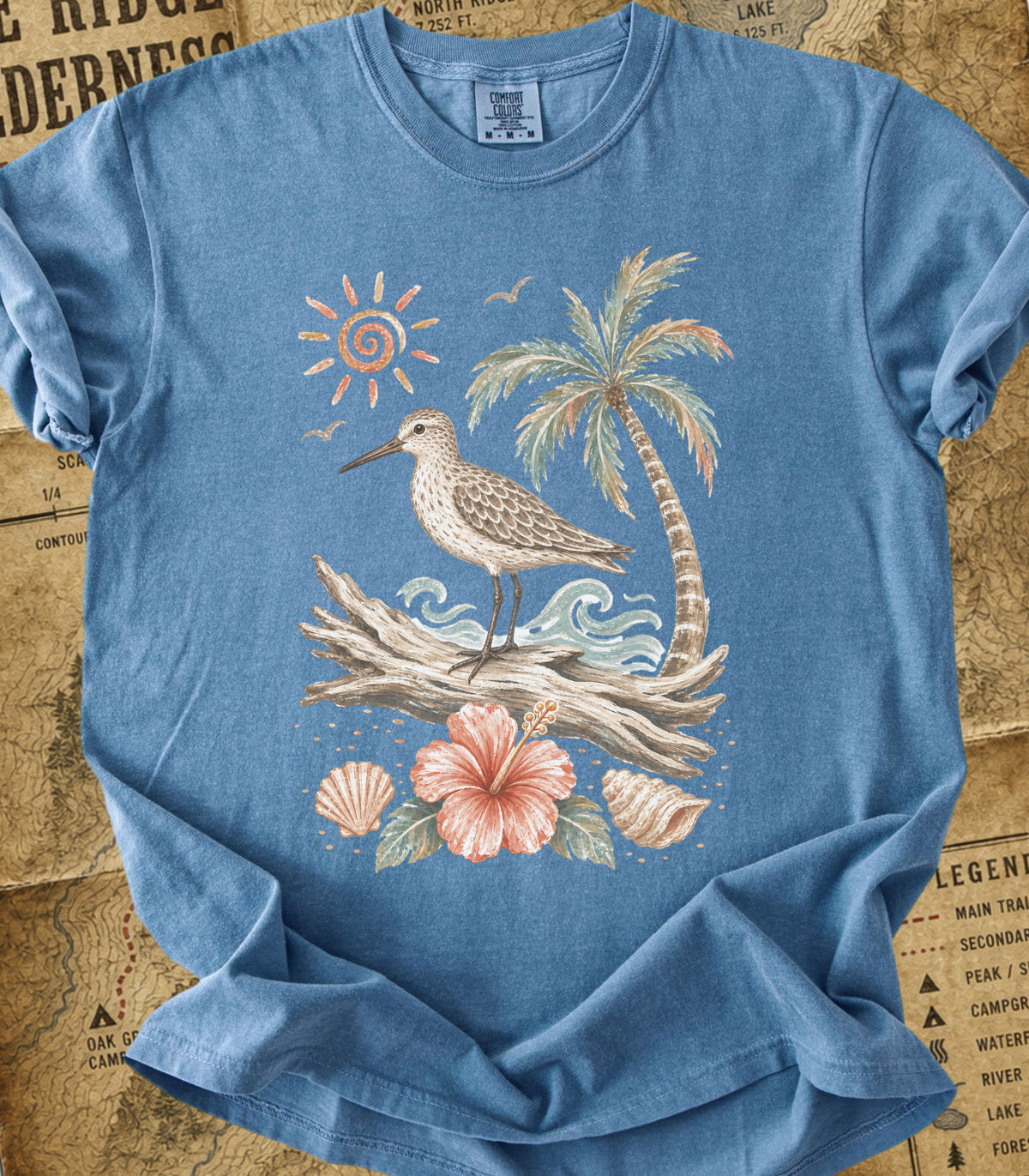 Shorebird Paradise Tee