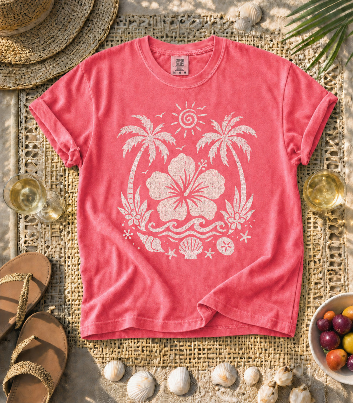 Hibiscus Sun Tee