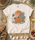 Autumn Pumpkin Sunset Tee