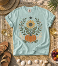 Autumn Pumpkin & Sunflower Tee