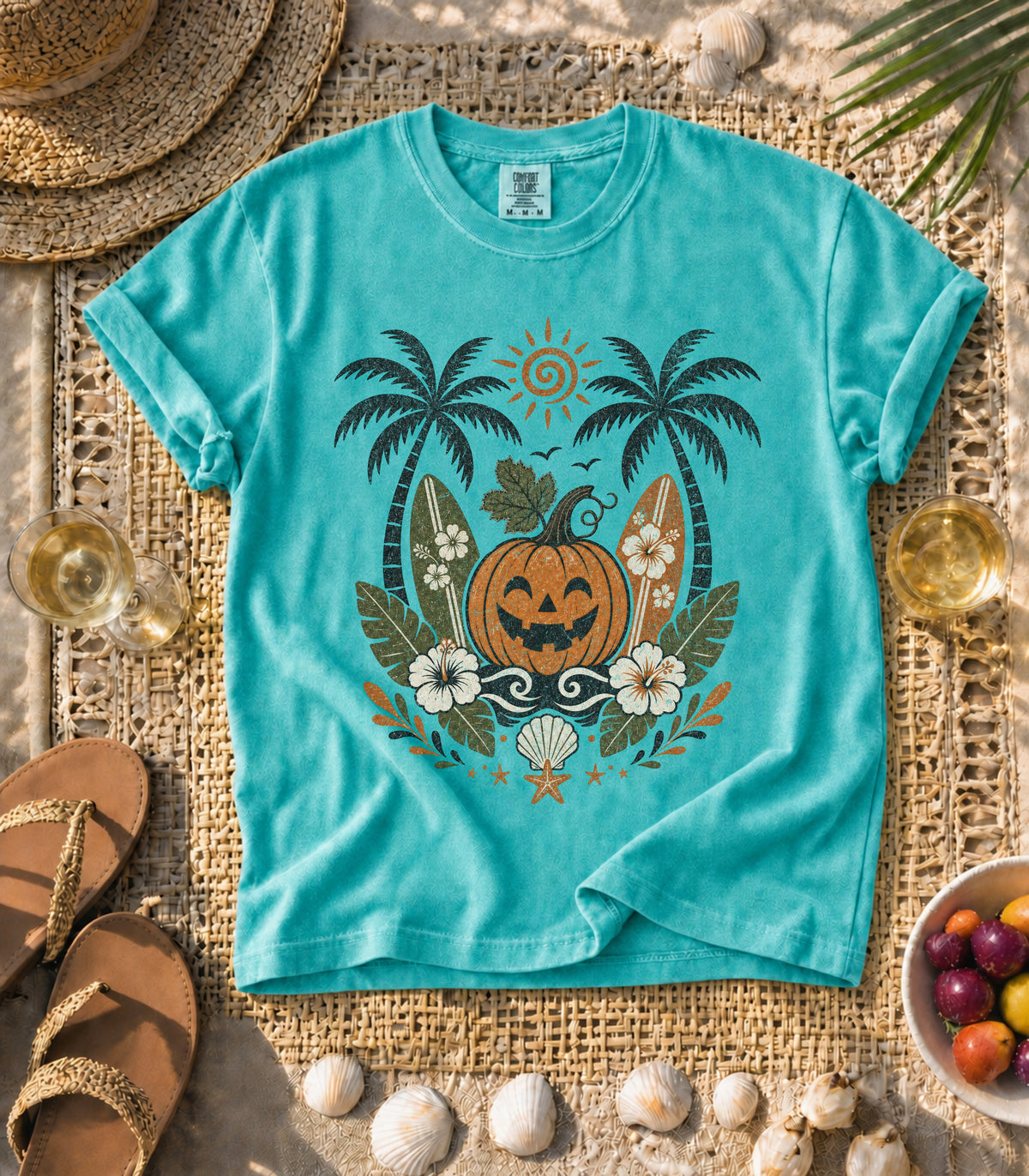 Halloween Surfer Tee