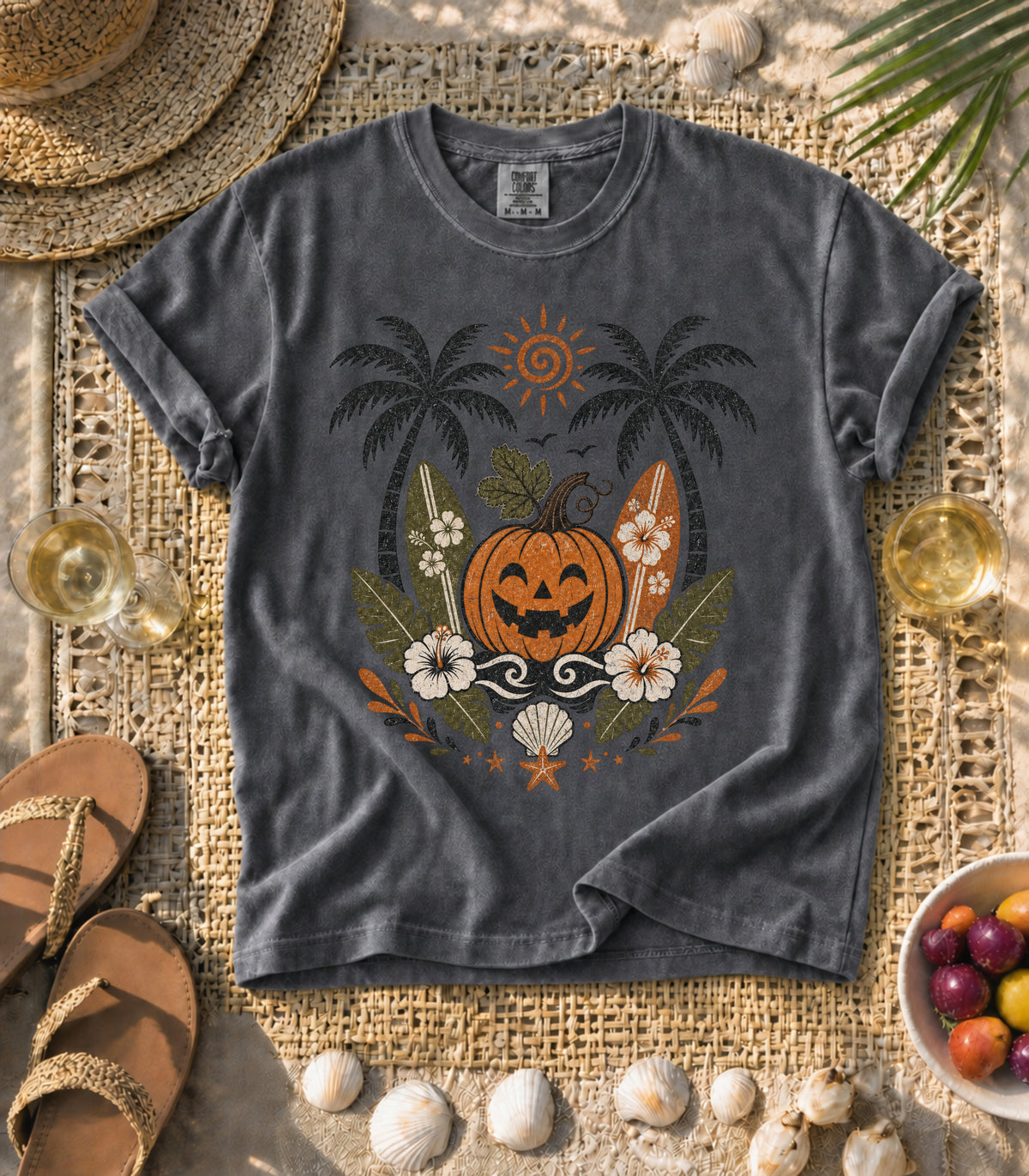 Halloween Surfer Tee