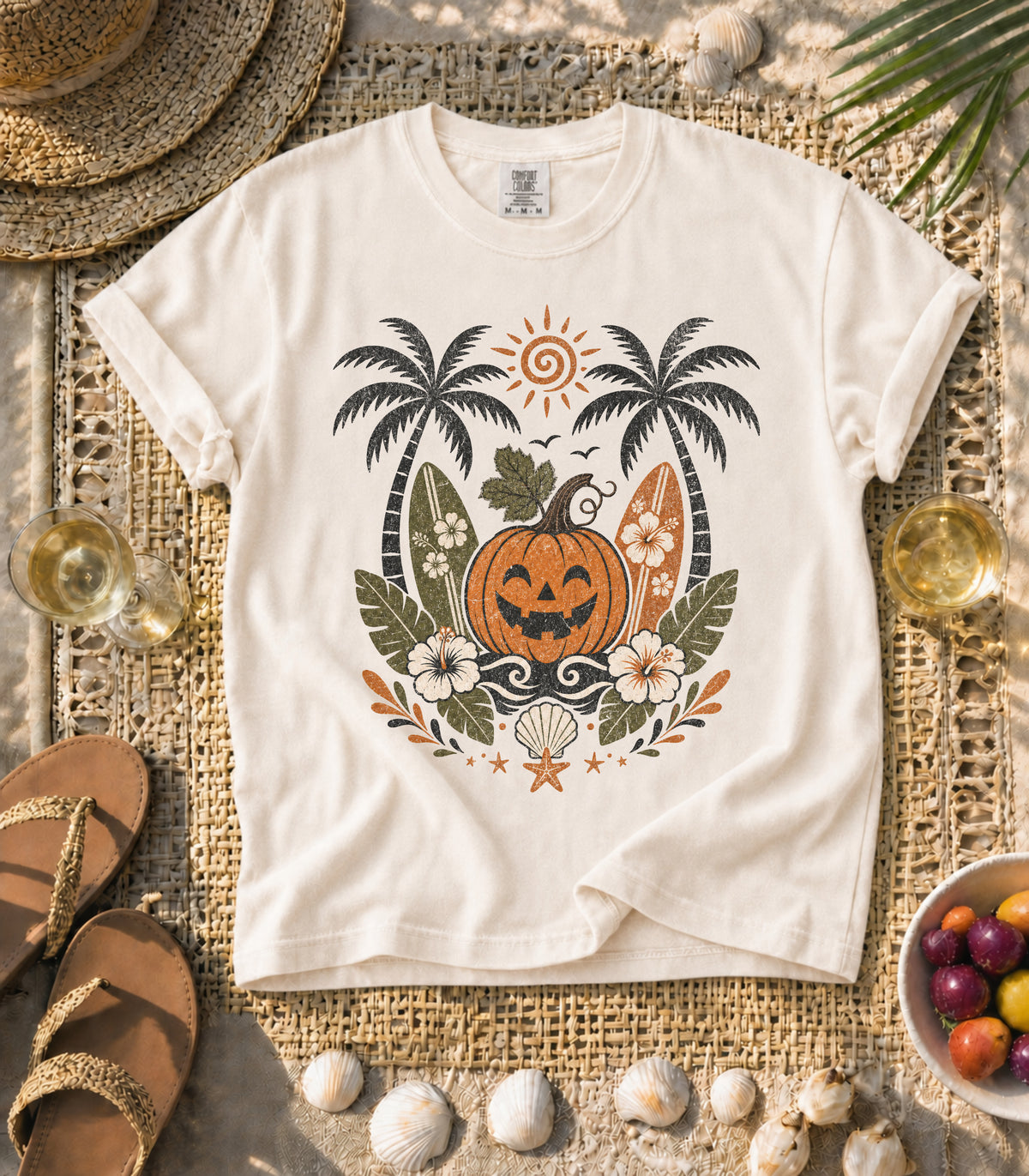 Halloween Surfer Tee