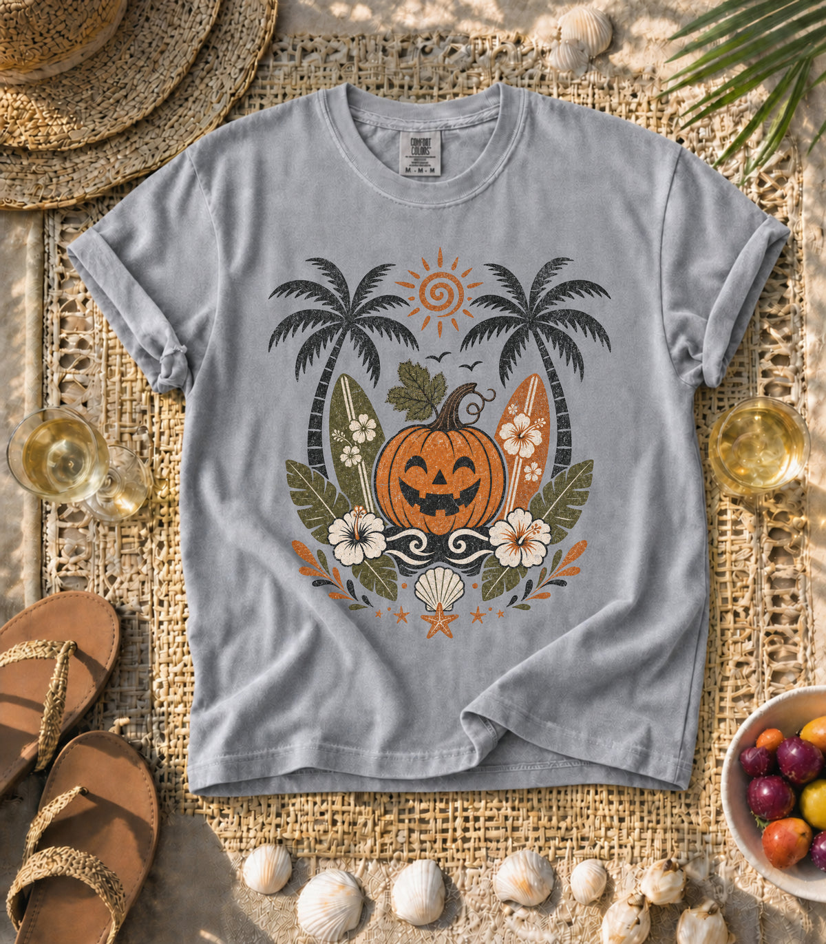 Halloween Surfer Tee