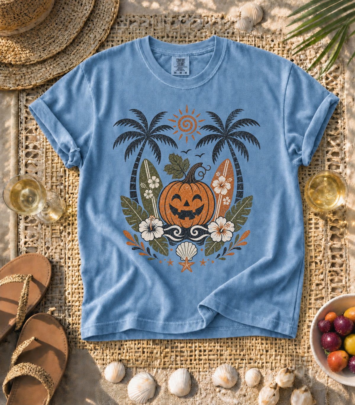 Halloween Surfer Tee