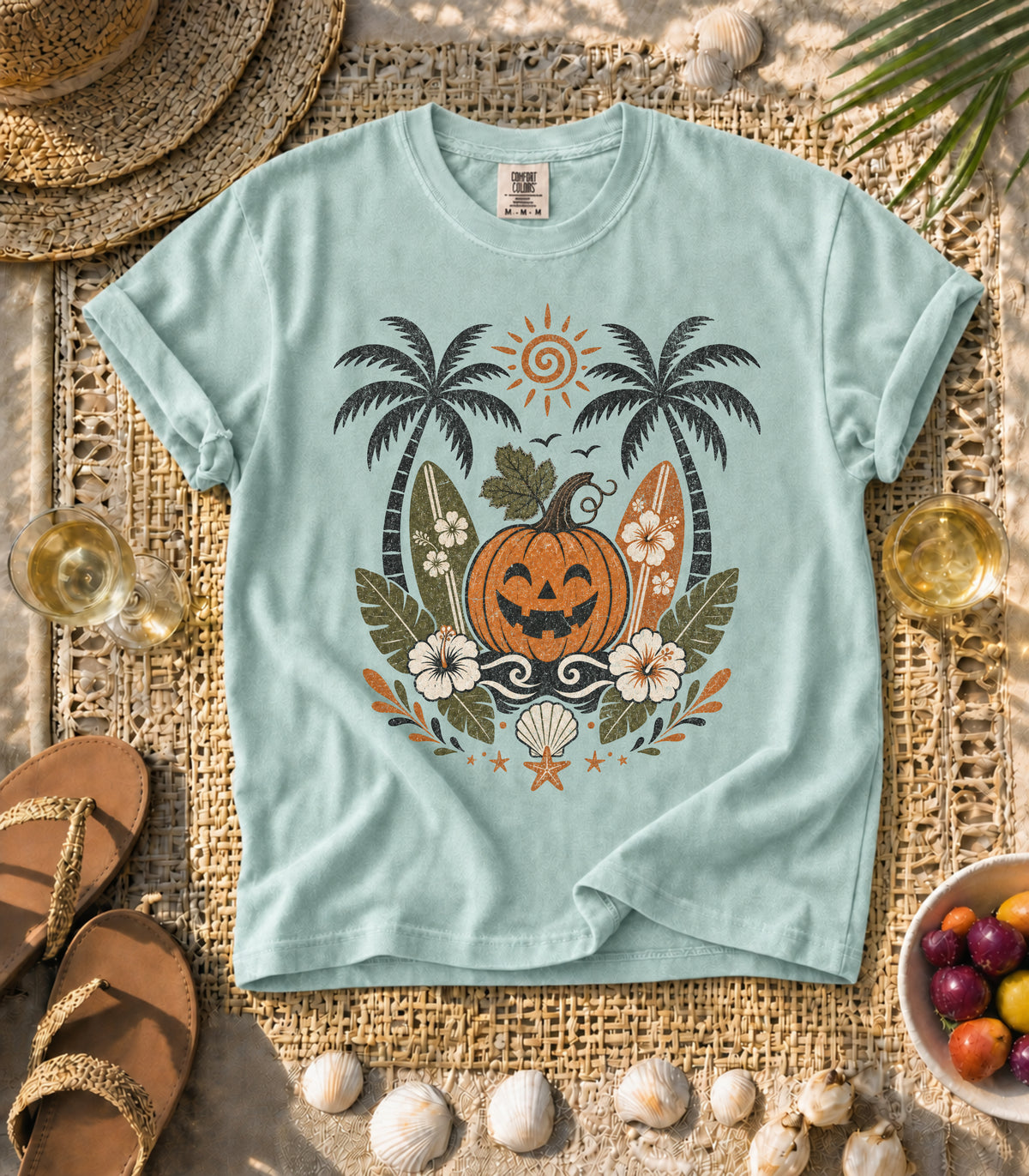 Halloween Surfer Tee