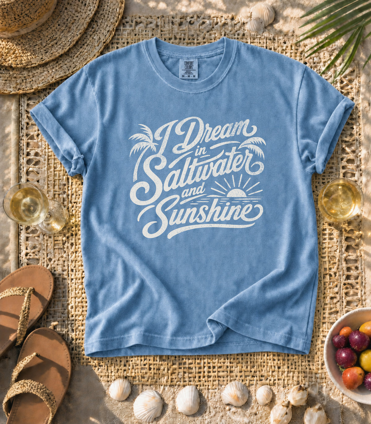 I Dream in Saltwater & Sunshine Tee
