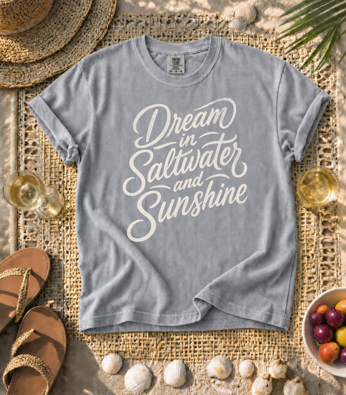 Dream in Saltwater and Sunshine Tee