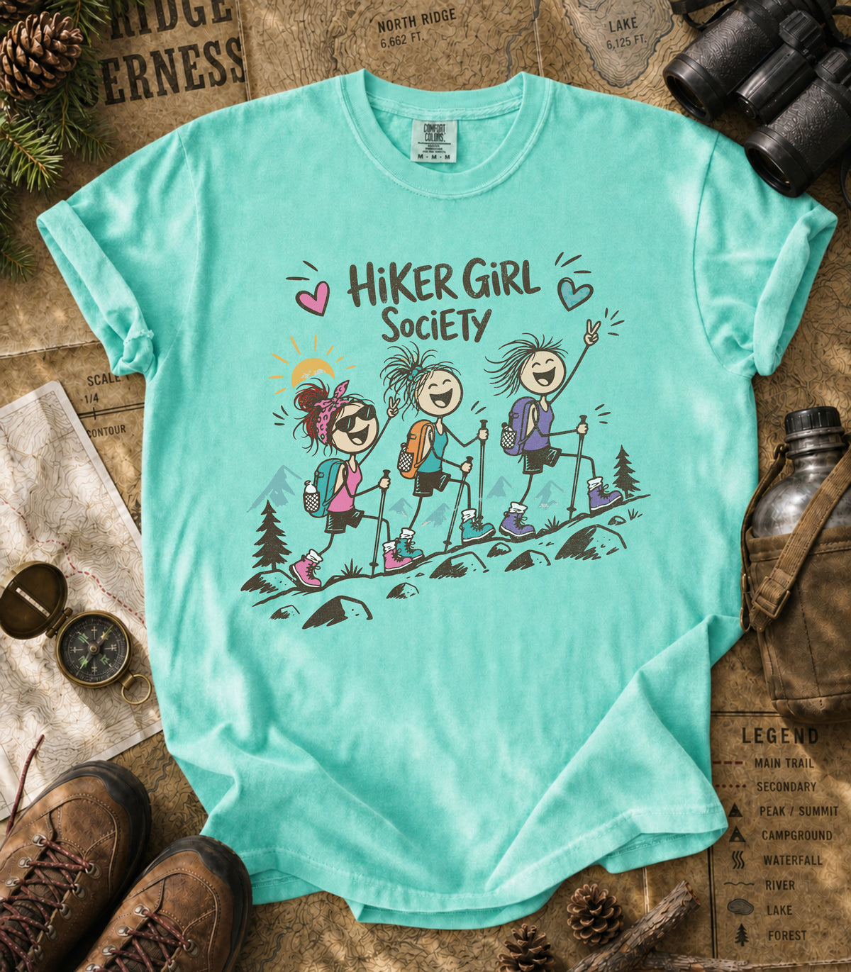 Hiker Girl Society Tee