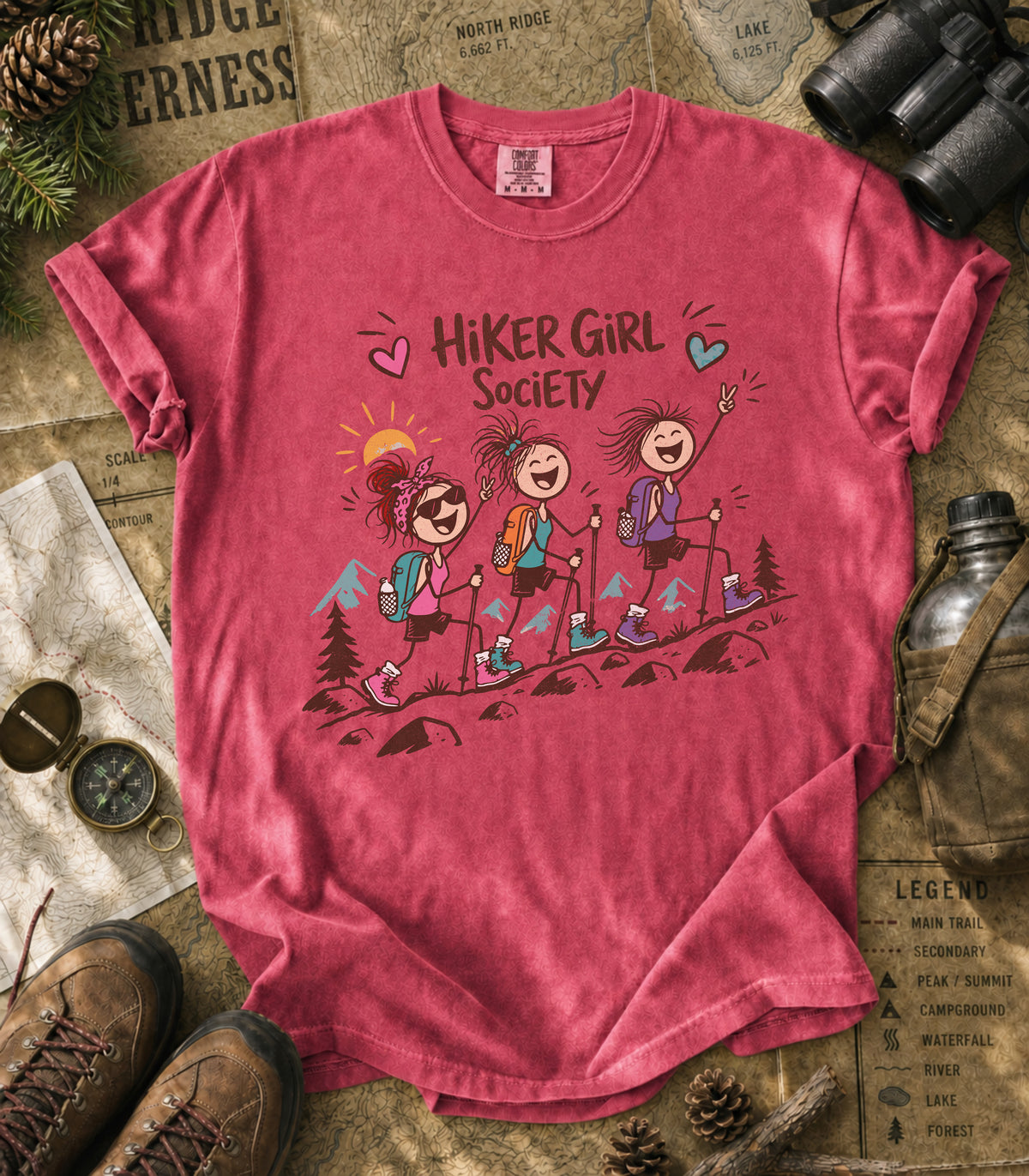 Hiker Girl Society Tee