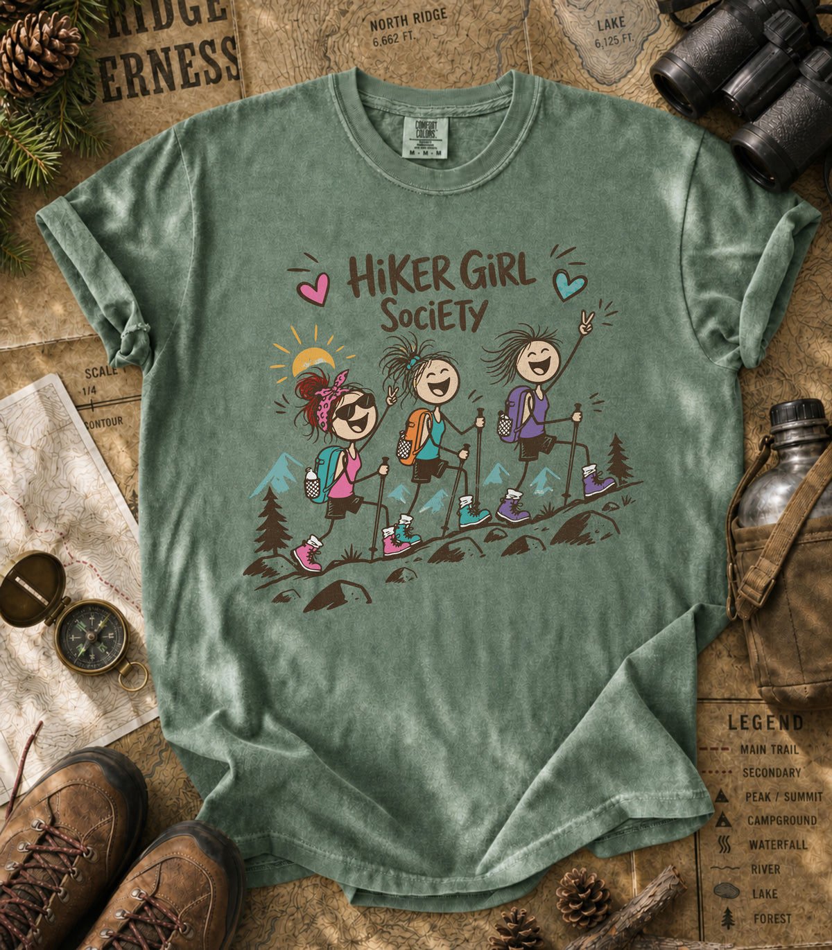 Hiker Girl Society Tee