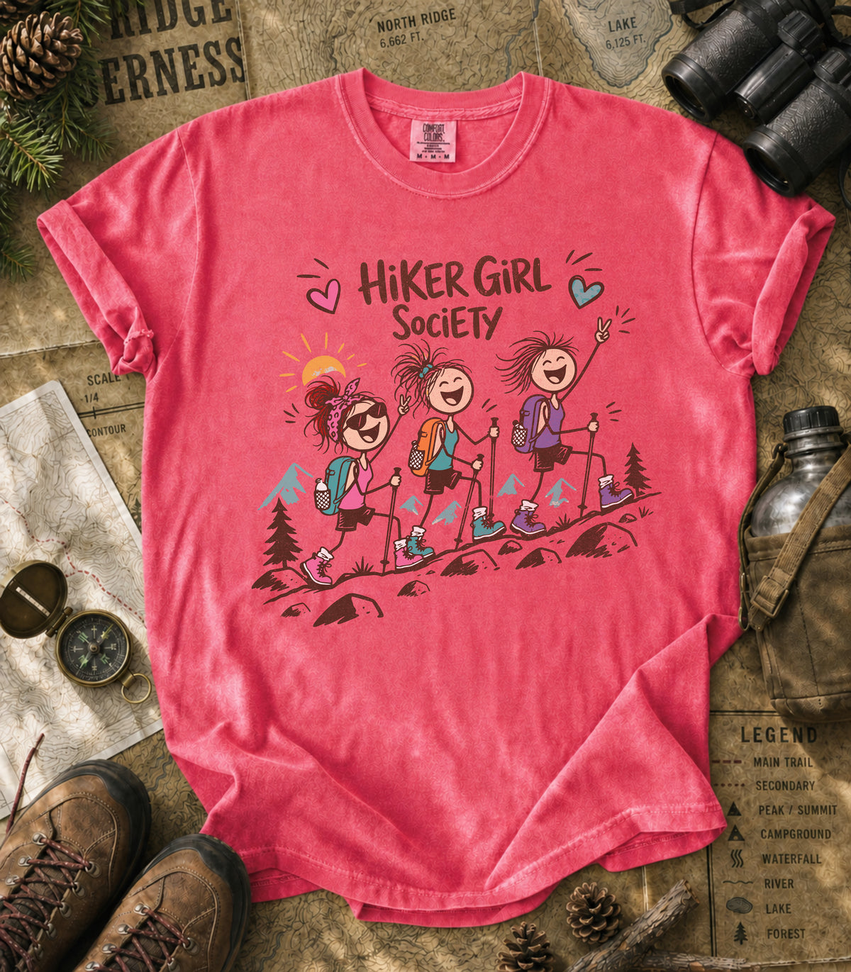 Hiker Girl Society Tee