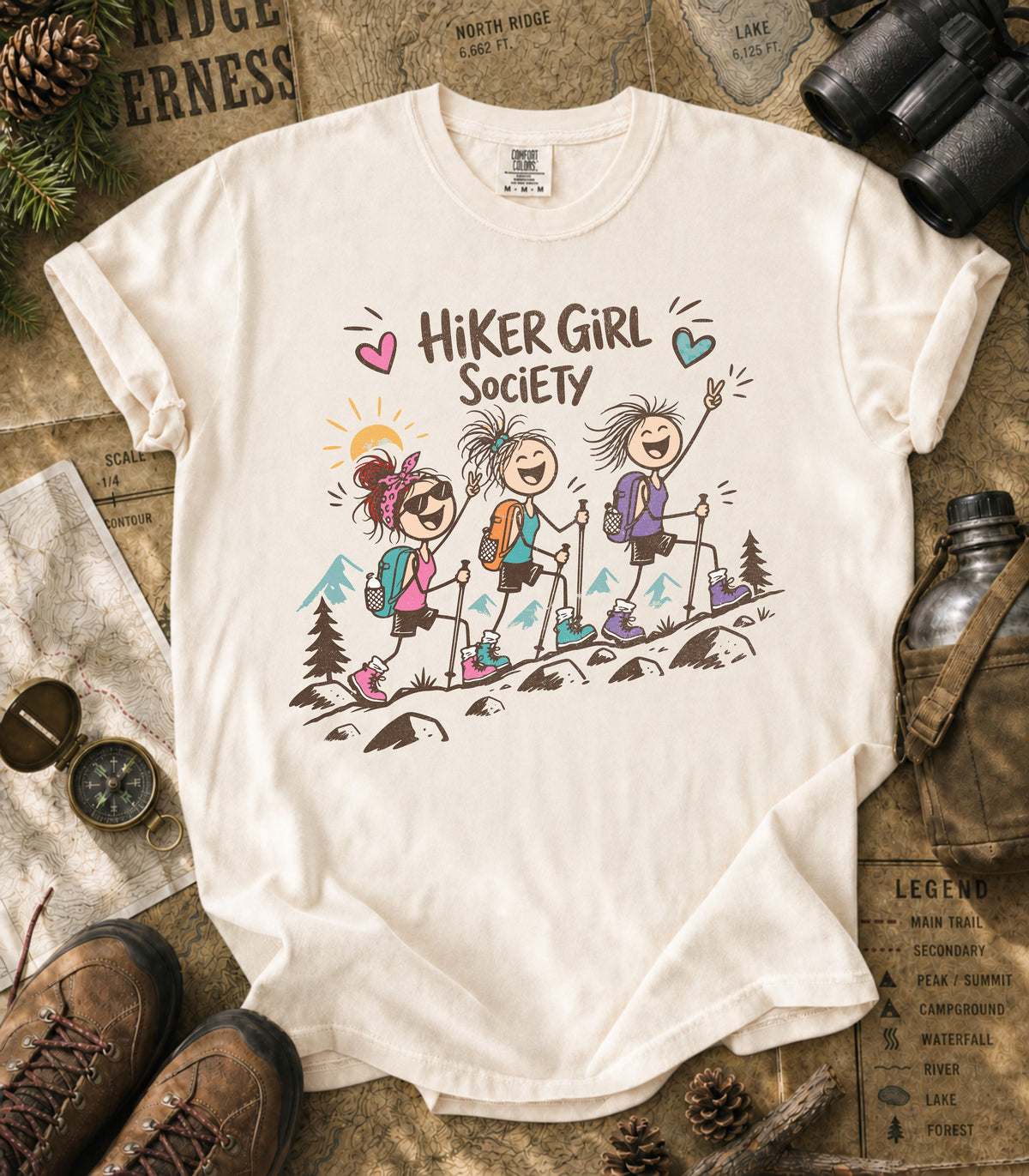 Hiker Girl Society Tee