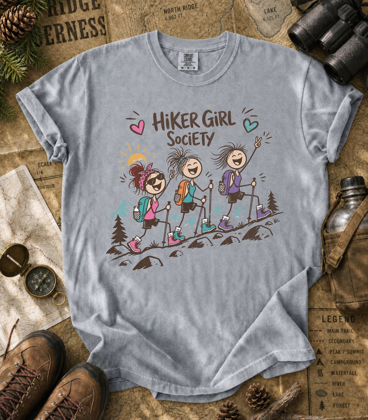 Hiker Girl Society Tee