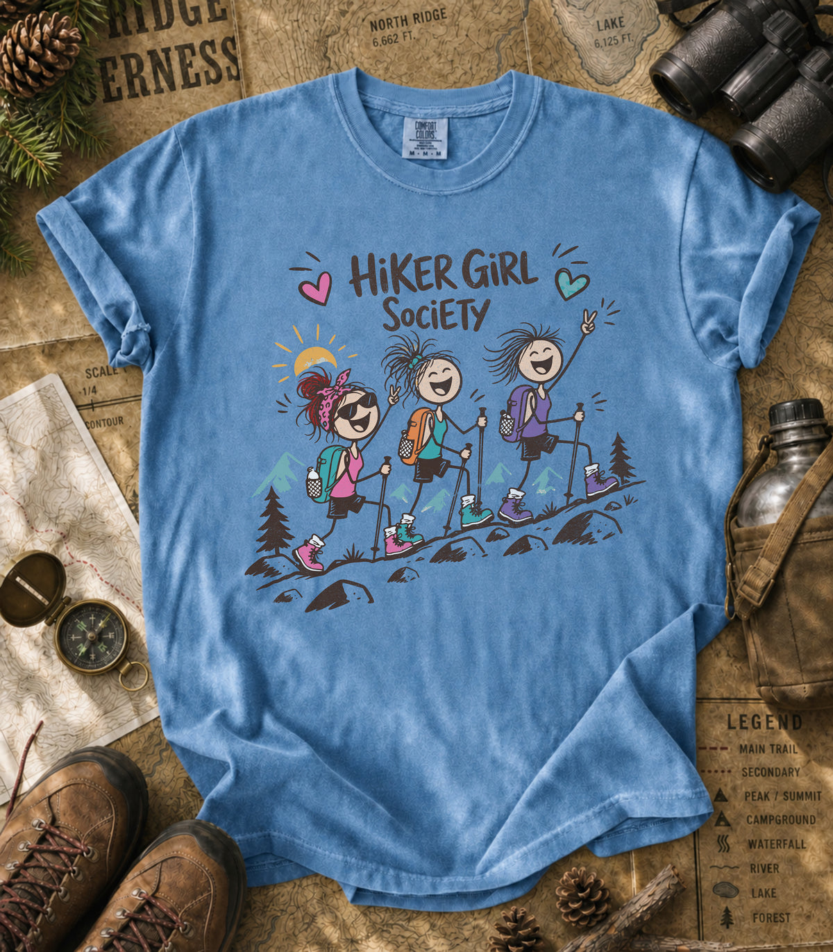 Hiker Girl Society Tee