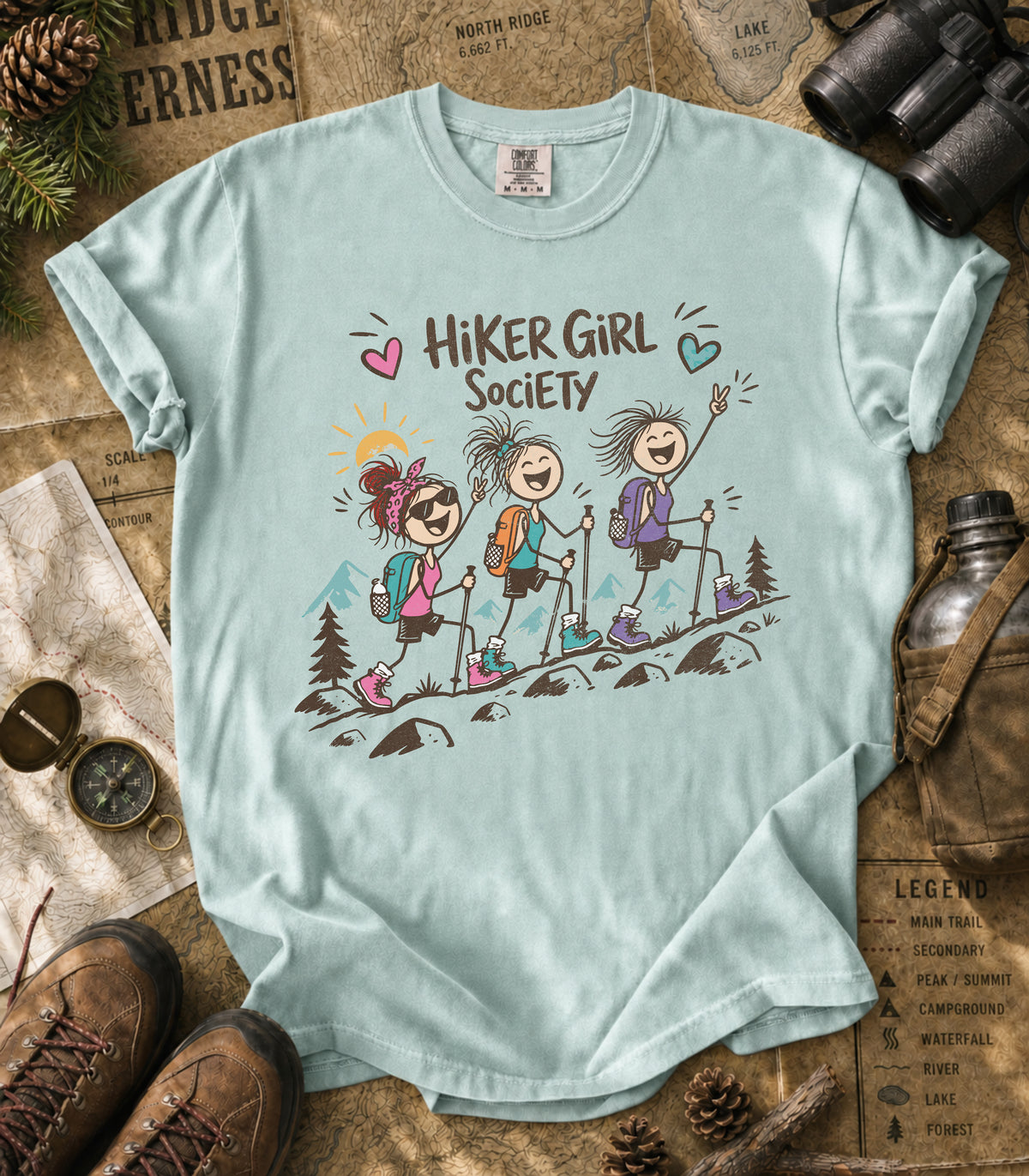 Hiker Girl Society Tee