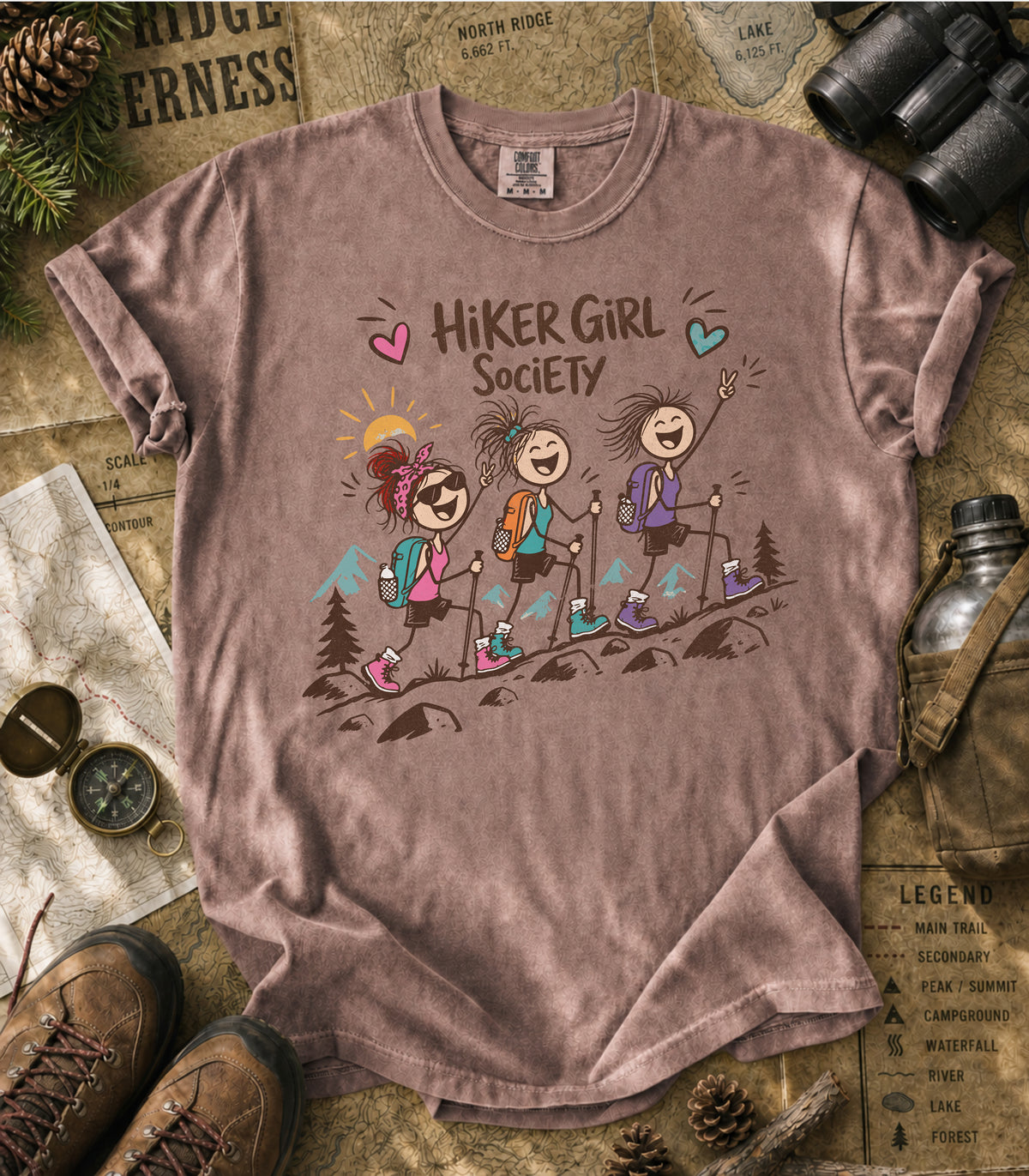 Hiker Girl Society Tee