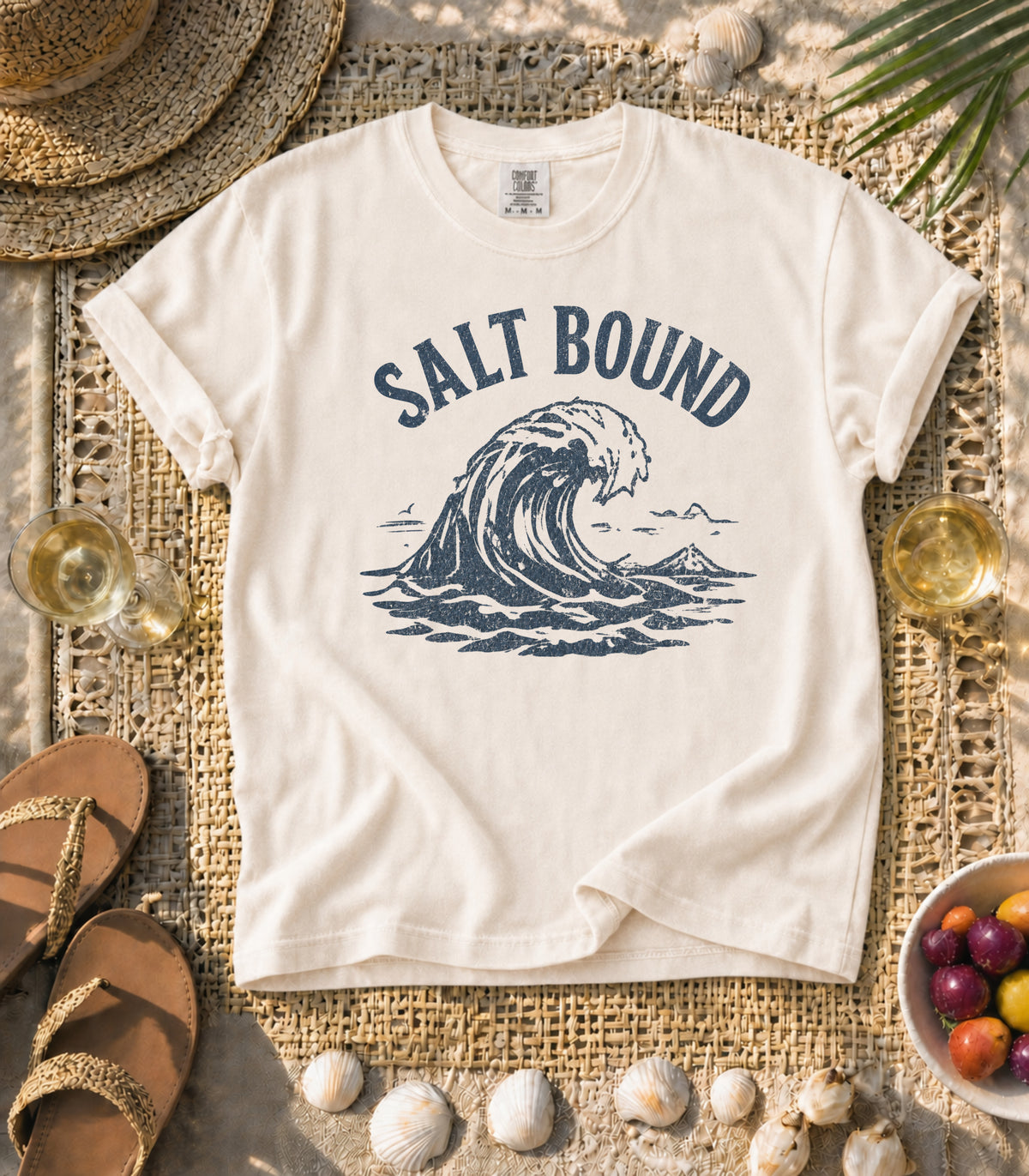 Salt Bound Wave Tee