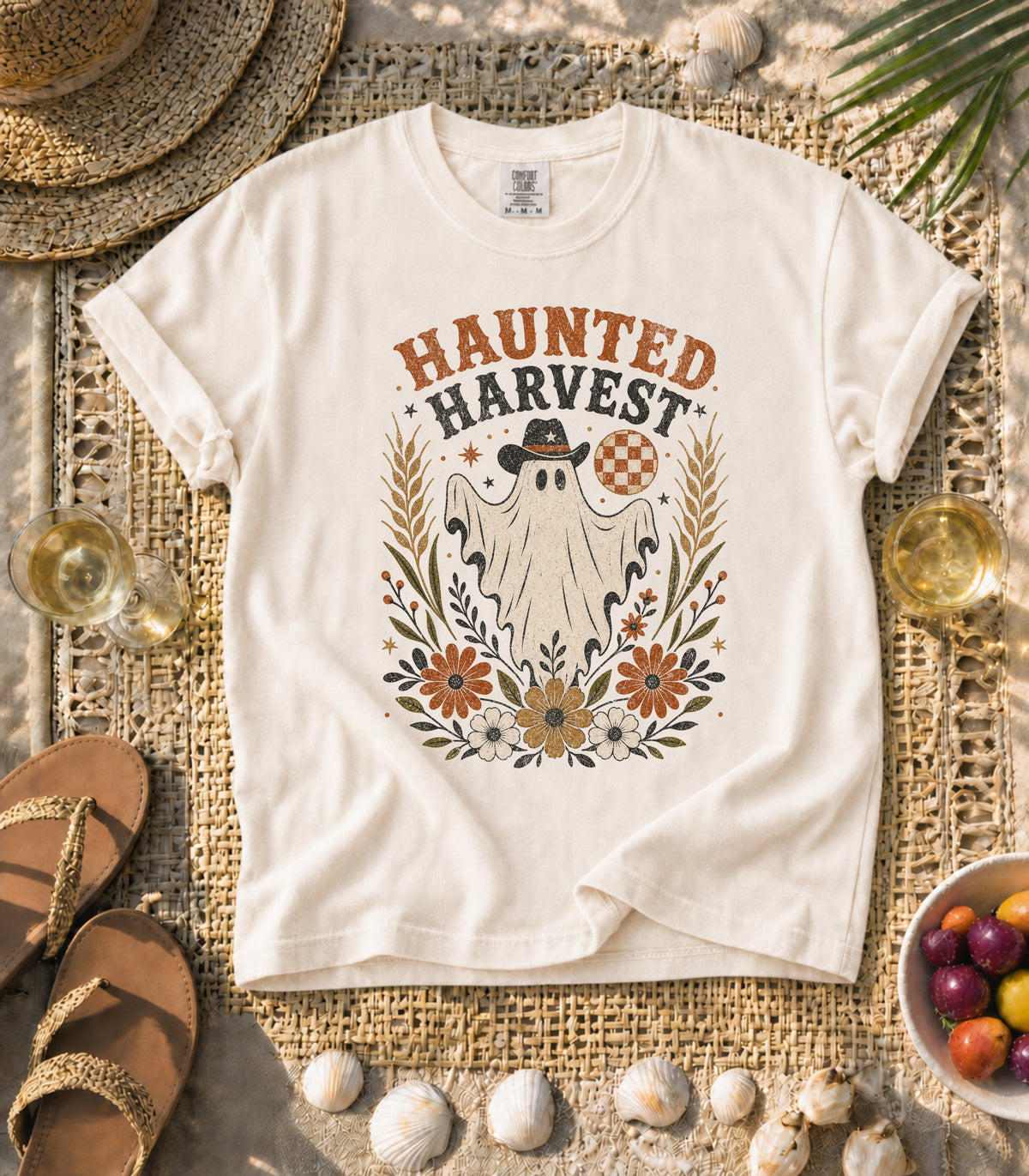 Haunted Harvest Ghost Tee