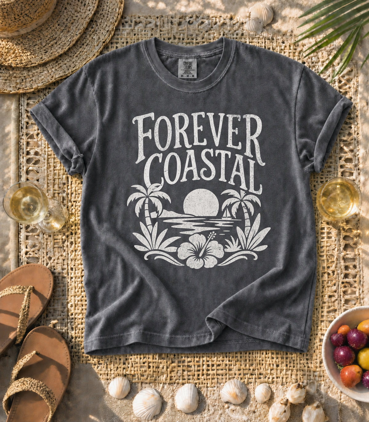Forever Coastal Sunset Tee