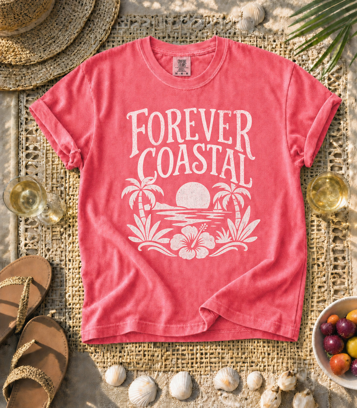 Forever Coastal Sunset Tee