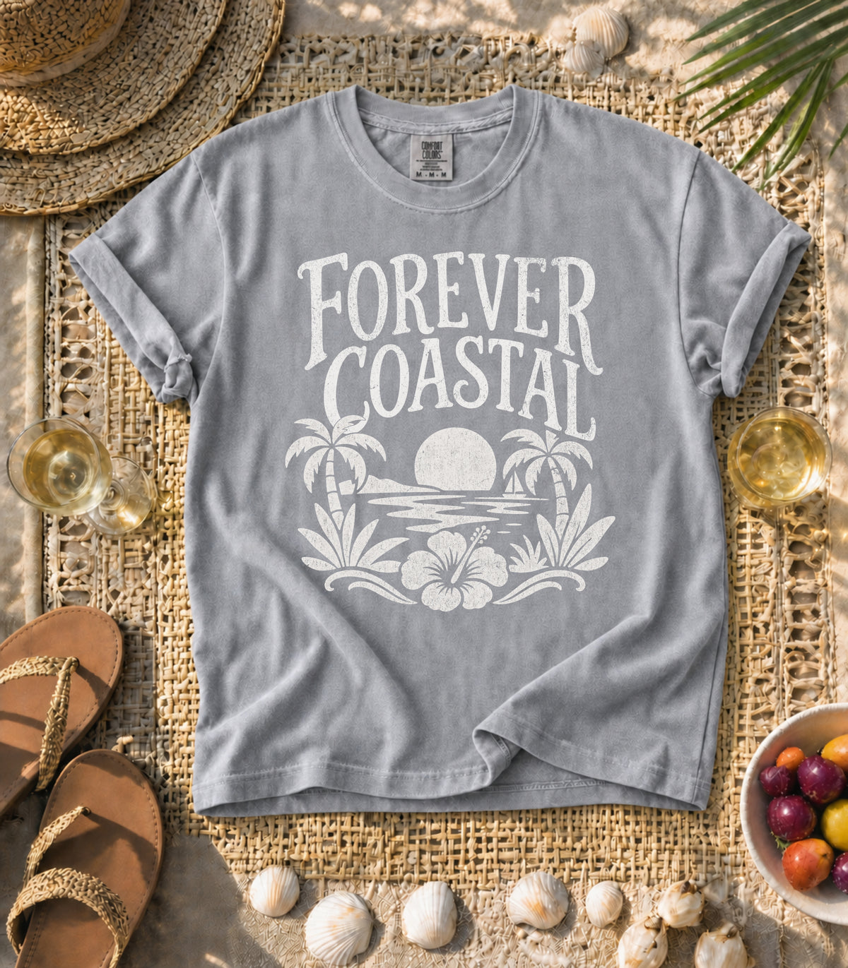 Forever Coastal Sunset Tee