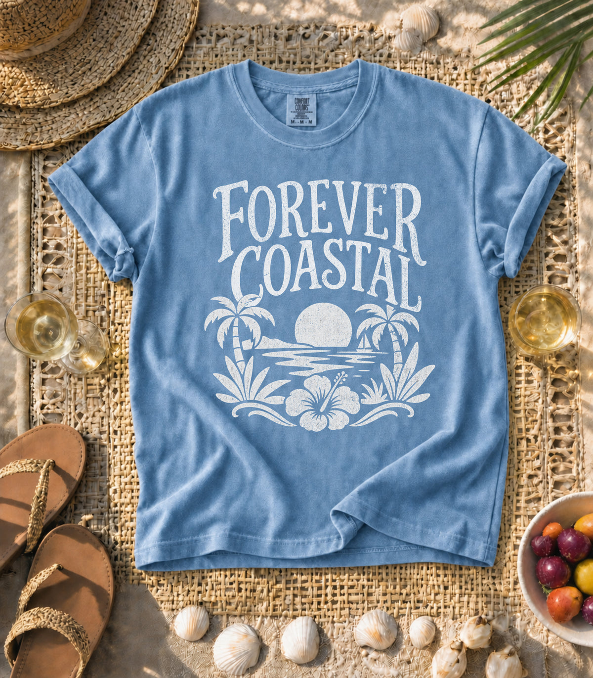 Forever Coastal Sunset Tee
