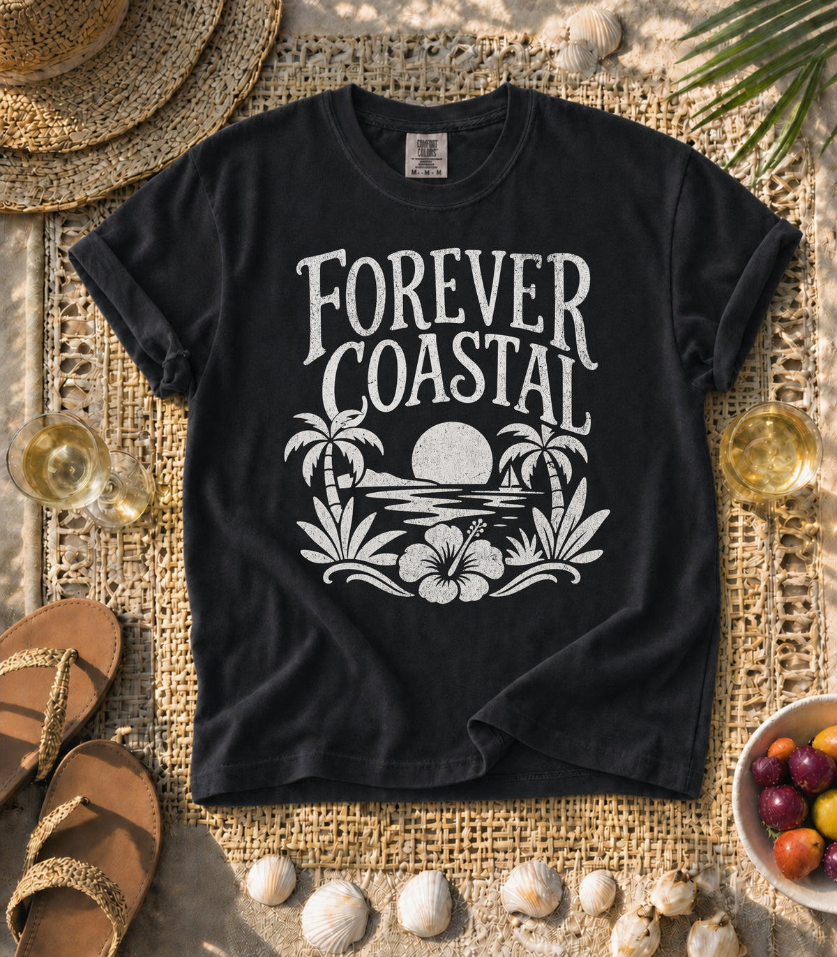 Forever Coastal Sunset Tee