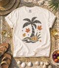 Charcoal Autumn Island Tee
