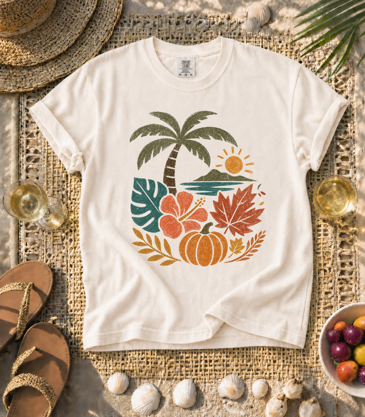 Autumn Island Tee